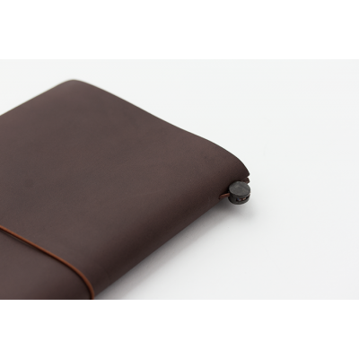 Traveler's Company (Midori) Notebook, Standard Size, Brown