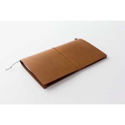 Traveler's Company (Midori) Notebook, Standard Size, Camel