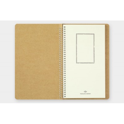 Traveler's Company (Midori) Spiral Ring Notebook, A5, Watercolour Paper