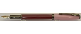 Yipren Fountain Pen, Burgundy/Pink