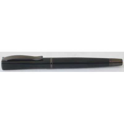 Monteverde Impressa Fountain Pen, Black with Gunmetal Trim