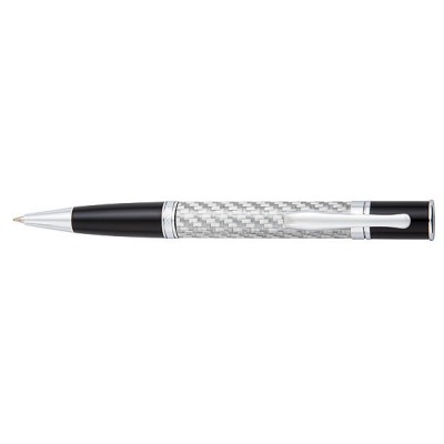 Monteverde Jewelria Ballpoint, Carbon Fibre, Silver