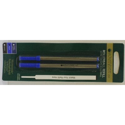 Monteverde Rollerball Refill for Cross Rollerball Pens, per pack of 2