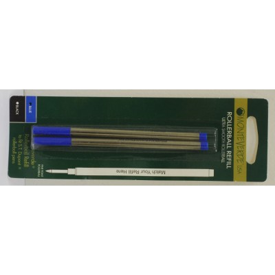 Monteverde Rollerball Refill for S. T. Dupont Rollerball Pens, per pack of 2