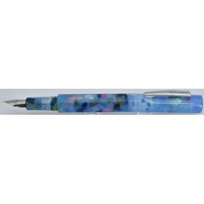 Monteverde MVP Fountain Pen, Blue Squares