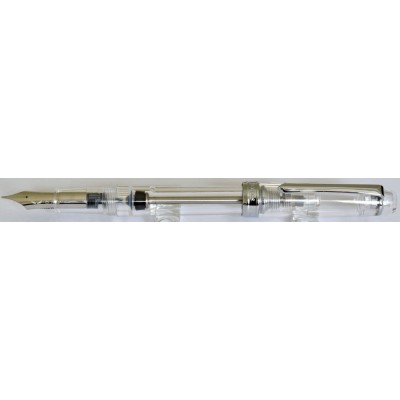 PenBBS No. 268 Vacuum Filler Fountain Pen, Clear Glass