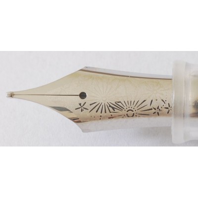 PenBBS No. 471 Pocket Eyedropper Convertible Fountain Pen/Ink Rollerball, Fireworks