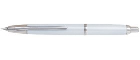 Pilot Capless Decimo Fountain Pen, Pearl White