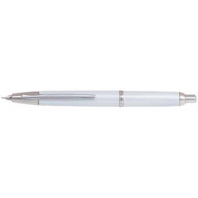 Pilot Capless Decimo Fountain Pen, Pearl White