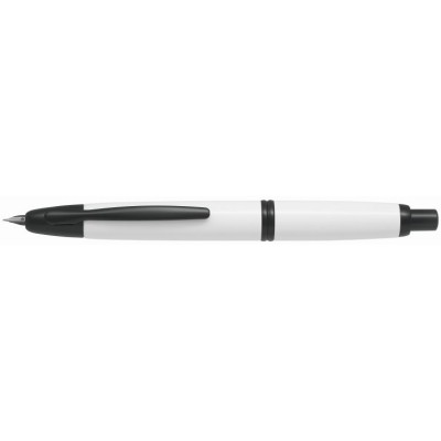 Pilot Capless Fountain Pen, Black and White