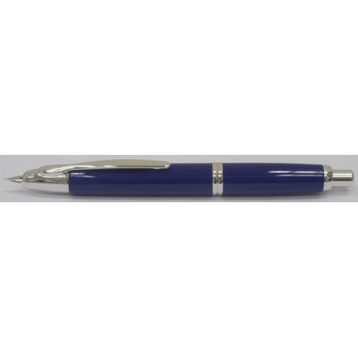 Pilot Capless Fountain Pen, Blue with Rhodium Accents