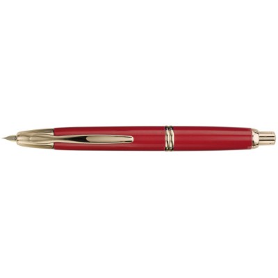 Pilot Capless Fountain Pen, Burgundy with Gold Accents