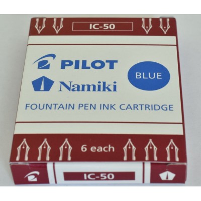 Pilot Ink Cartridges, per pack of 6