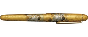 Platinum 3776 Century Slip & Seal Fountain Pen, Raijin Kanazawa-haku Gold Leaf