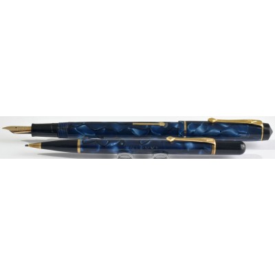 CS1107 Conway Stewart No. 759 Fountain Pen and Nippy Pencil Set, boxed.  (Semi-Flexible Extra Fine)