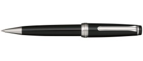 Sailor Professional Gear Slim Ballpoint Pen, Black with Silver Accents