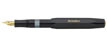 Kaweco Sport Piston Filler Fountain Pen, Black Classic