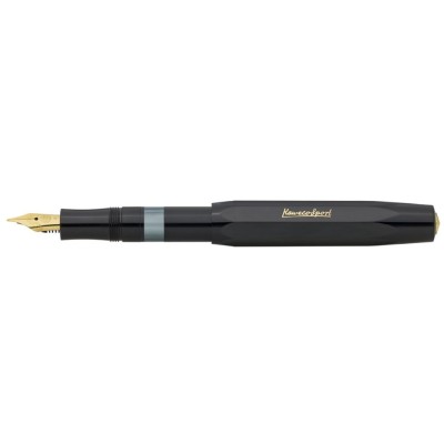 Kaweco Sport Piston Filler Fountain Pen, Black Classic