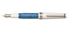 Sailor Professional Gear Slim Mini Fountain Pen, Recontre, Bleu Ciel