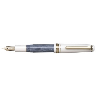 Sailor Professional Gear Slim Mini Fountain Pen, Recontre, Gris Fer