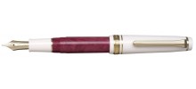 Sailor Professional Gear Slim Mini Fountain Pen, Recontre, Bordeaux Foncé