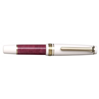 Sailor Professional Gear Slim Mini Fountain Pen, Recontre, Bordeaux Foncé