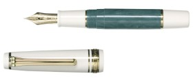 Sailor Professional Gear Slim Mini Fountain Pen, Rencontre Vert Sapin Limited Edition