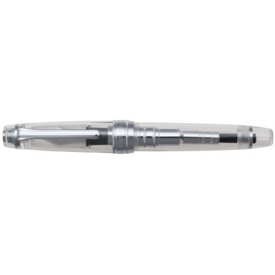 Sailor King Professional Gear Fountain Pen, Demonstrator with Silver Accents