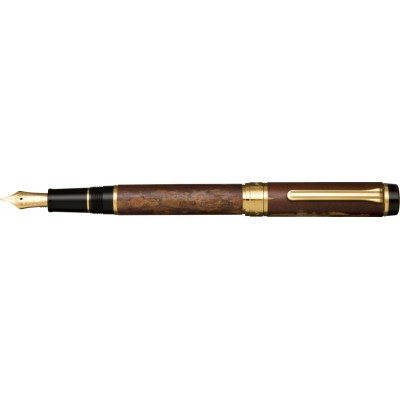 Sailor Precious Woods Fountain Pen, Kabazaiku - Wild Cherry Bark