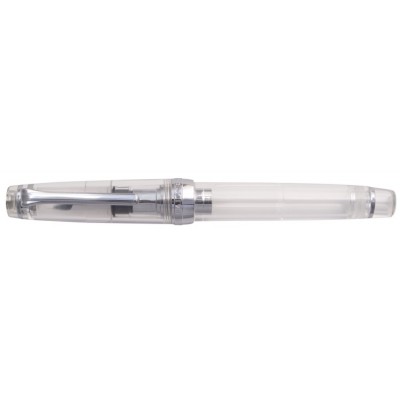 Sailor Professional Gear Fountain Pen, Demonstrator with Silver Accents