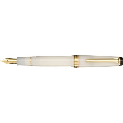 Sailor Professional Gear Slim (Sapporo) Four Seasons Fountain Pen, Ivory Lame