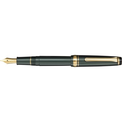 Sailor Professional Gear Slim (Sapporo) Four Seasons Fountain Pen, Metallic Green