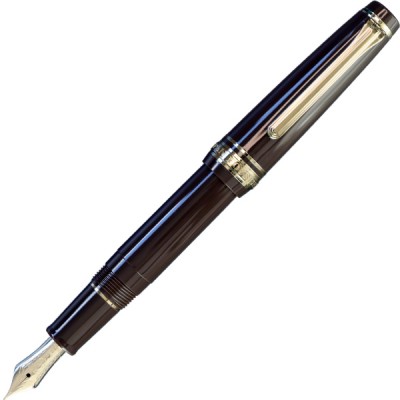 Sailor Professional Gear Slim (Sapporo) Mini Fountain Pen, Puff Brown