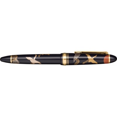 Sailor Resin Maki-e 1911 Fountain Pen, "Tsuru" - Crane