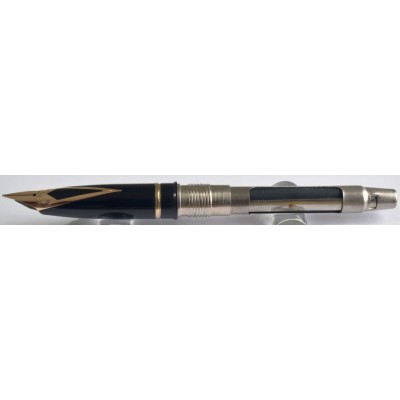 SH1886 Targa by Sheaffer No. 1005 Fluted Gold Plate, boxed  (Soft Fine)