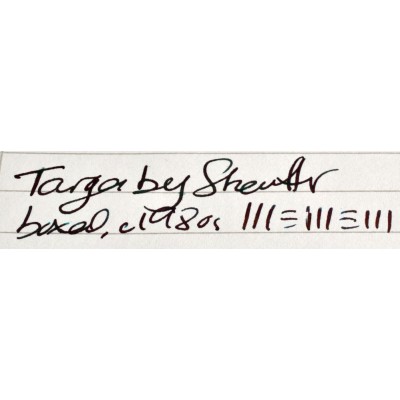 SH1886 Targa by Sheaffer No. 1005 Fluted Gold Plate, boxed  (Soft Fine)