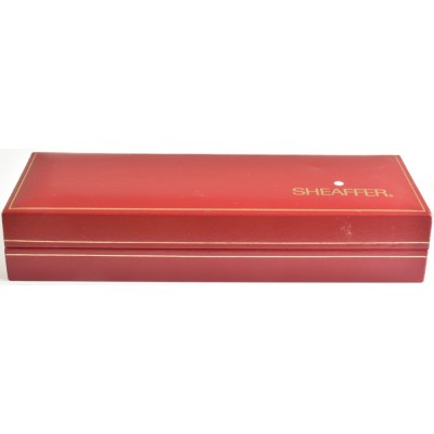 SH1887 Targa by Sheaffer No. 1009 Fine Barleycord Fountain Pen and Ballpoint Set, boxed.  (Soft Medium)