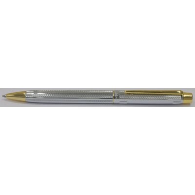 Scrikss 722 Wave Ballpoint, Gold Plated Trim