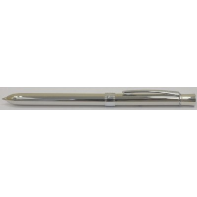 Scrikss Trio Multifunction Pen, Chrome Plated Trim