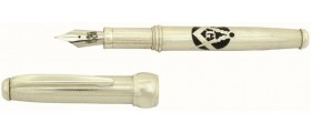 Via Roma Sterling Silver Fountain Pen, Masonic