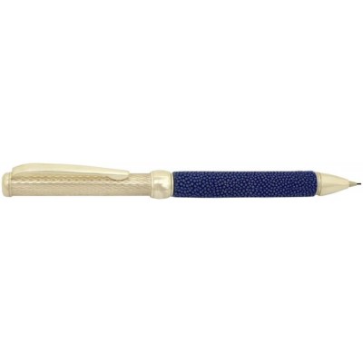 Via Roma Sterling Silver Pencil, Blue Stingray