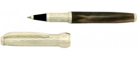 Via Roma Sterling Silver Rollerball, Horn