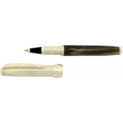 Via Roma Sterling Silver Rollerball, Horn