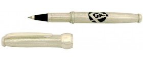 Via Roma Sterling Silver Rollerball, Masonic