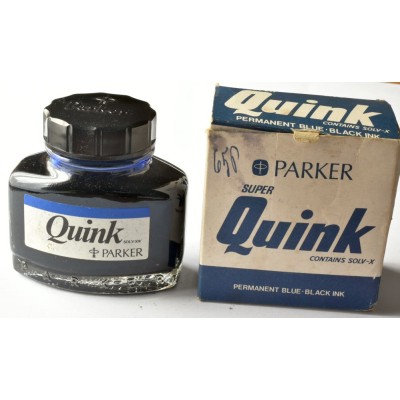 AC622 Parker Super Quink Ink, boxed, permanent blue-black