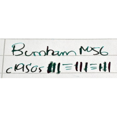 BU152 Burnham Fountain Pen. (Semi-Flexible Fine)