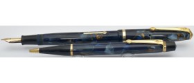 CS1071 Conway Stewart No. 12 Fountain Pen and Nippy No. 3 Pencil Set, boxed. (Soft Medium-Fine)