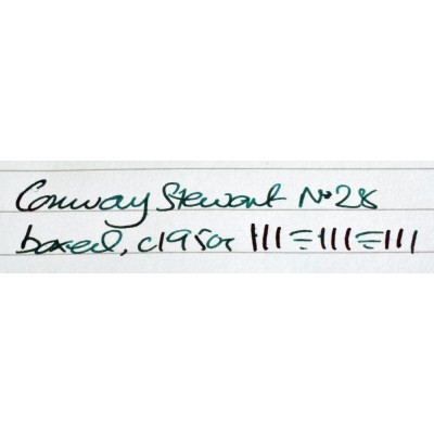 CS1113 Conway Stewart No. 28, boxed.  (Fine)