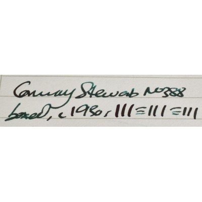 CS1122 Conway Stewart No. 388, boxed.  (Soft Oblique Broad)