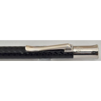 FC021 Graf von Faber-Castell Guilloche Chevron Ballpoint, boxed.